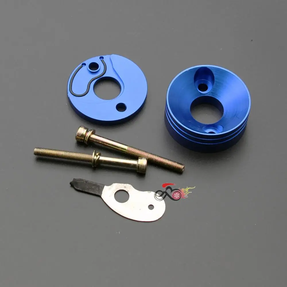CNC 44MM AIR FILTER VELOCITY STACK BASE For 23CC 25CC 26CC 33CC 35CC 40CC GO PED SCOOTER Tanaka Zooma