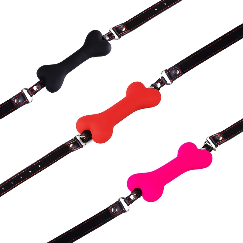 БДСМ мужчины собака кость женский рот кокетка затычка пара флирт альтернатива