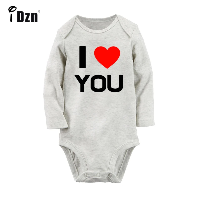 Я люблю Нью-Йорк красное сердце собака надписи MOM Love Heart, детское боди для новорожденных, детей ясельного возраста с длинными рукавами Комбинезоны комбинезон одежда из хлопка в подарок - Цвет: YbBaby1416GC