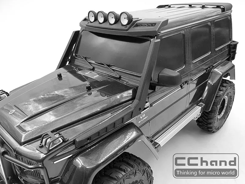 RC детали гусеничного трактора для TRX-4 TRX-6 traxxas Mercedes-Benz G63 G500 прожектор для крыши вариант обновления