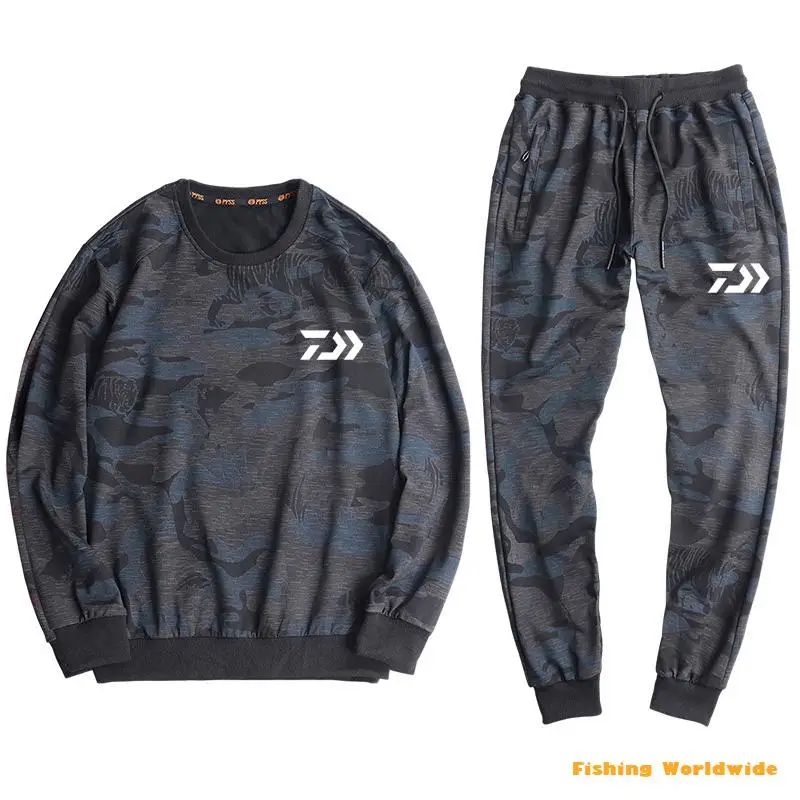 Сезон весна осень L 7XL Daiwa Рыбалка костюм на открытом воздухе с длинными рукавами