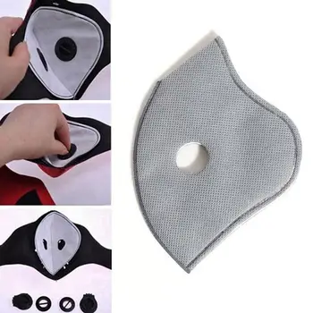 

5 layer Activated Carbon Anti-dust Motorcycle Bicycle Isolate Cycling 5pcs Pollution Face Motorcycle Mask Face Filters Mask Q1C4