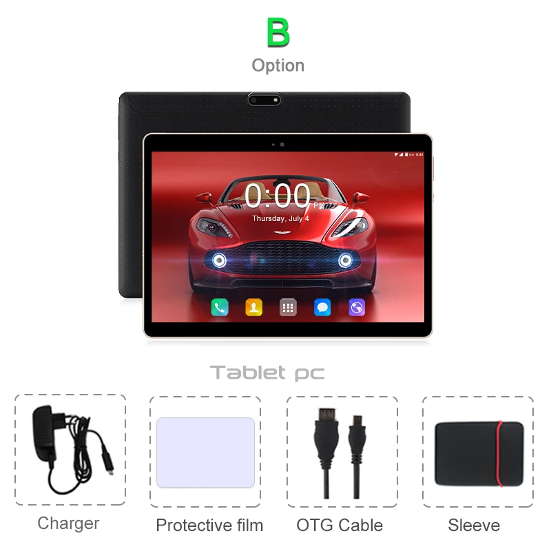 Комплект 2 CIGE limited edition 10,1 дюймов 3g 4G Lte телефонный звонок двойная SIM Android 8,0 Восьмиядерный ПК планшеты WiFi планшетный ПК 7 8 9 10 - Комплект: Комплект 2