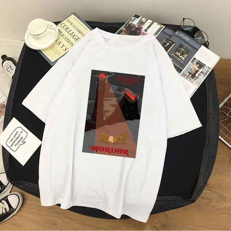 04 Топы в Корейском стиле, Harajuku, футболка, Ulzzang, S-XXL, свободная, короткий рукав, принт с героями мультфильмов, одежда ins, винтажная, для веганов, в стиле панк, женская футболка - Цвет: 04