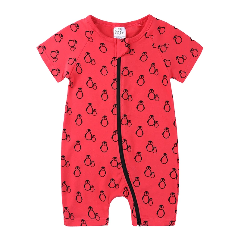 baby bodysuit dress 2022 bicycle pattern short Newborn Baby Clothes cotton Summer Rompers Kids Baby Girl Jumpsuit Toddler Costume jumpsuit for baby Newborn Knitting Romper Hooded 