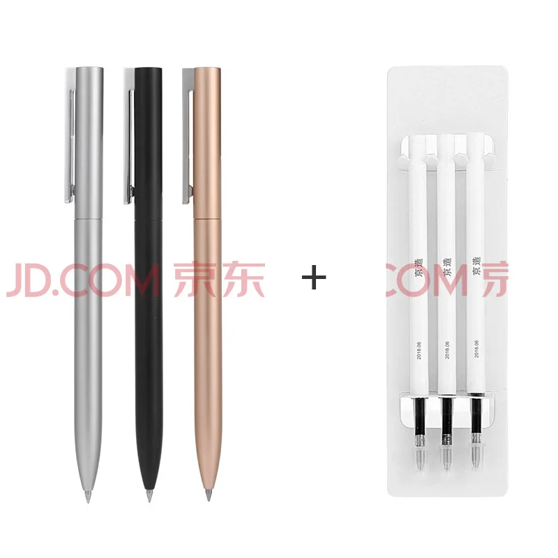 3 Pen Add 3 ink JustPlay J. Zao металлическое чернильное перо 0,5 мм ручка для подписи PREMEC гладкая швейцарская заправка MiKuni японские чернила PK Xiaomi ручка - Цвет: 3 Pen Add 3 ink