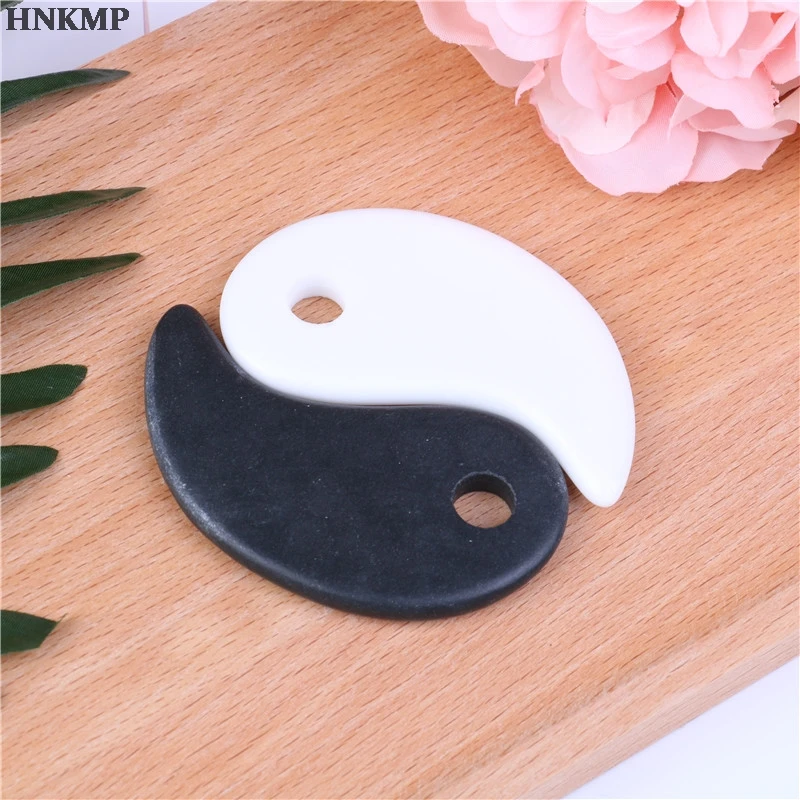 Скребок Для Массажа Гуаша из натурального нефрита инструмент для спа-процедур