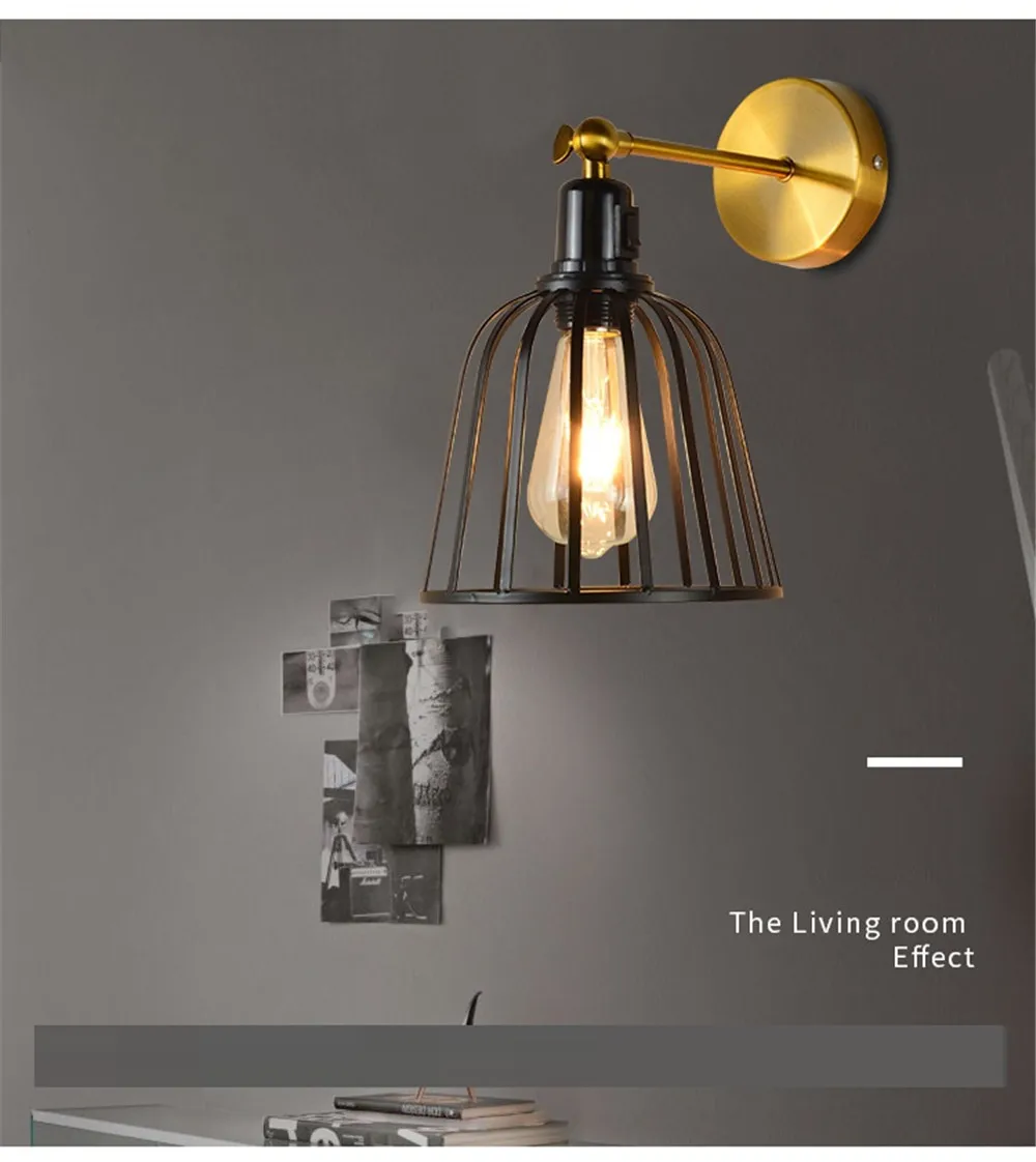 Nordic Design LED Pendant Lamp Loft Decor Edison Industrial Vintage Hemp Rope Iron Hanging Light Dining Room Home Lighting (12)