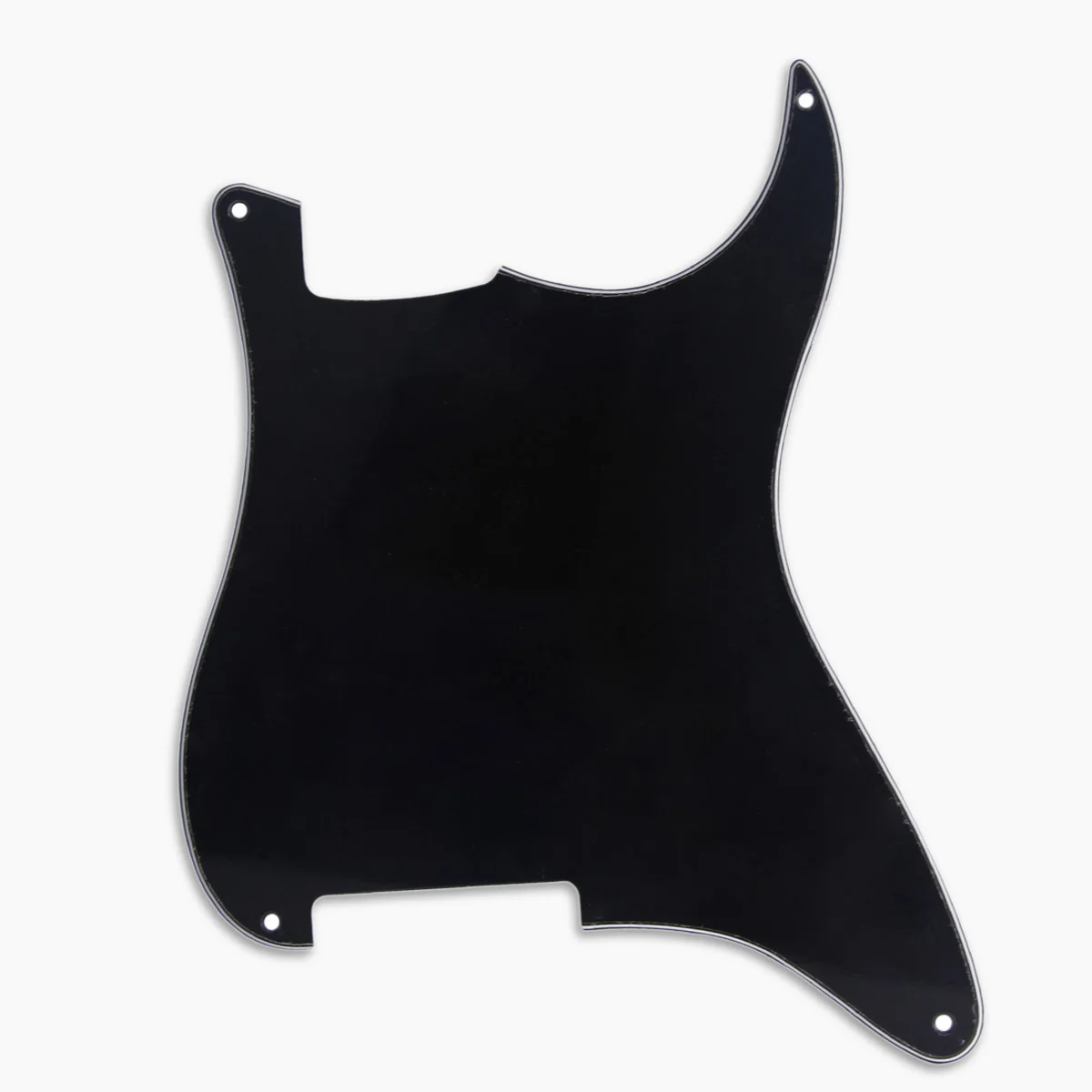 

FLEOR 1PCS 4 Hole Electric Guitar Pickguard Blank Material Guitar Scratch Plate with Screws for Strat Style Guitar Parts Custom