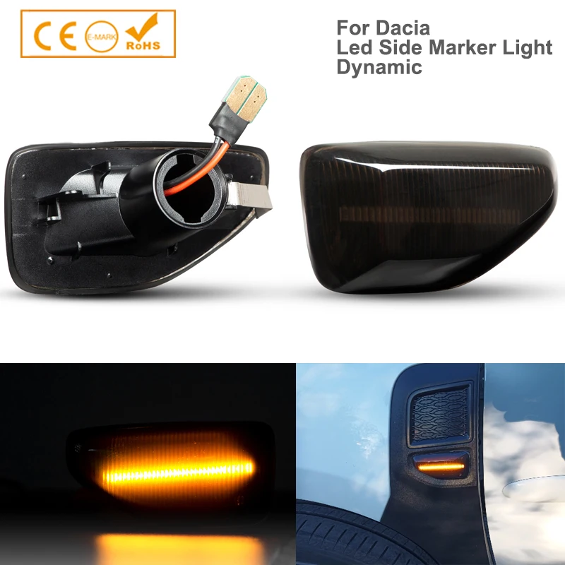 2pcs LED Dynamic Side Marker Light Turn Signal Indicator Repeater Lamp For Dacia Duster 2018 Logan II 2012 Sandero II 2012
2pcs LED Dynamic Side Marker Light Turn Signal Indicator Repeater Lamp For Dacia Duster 2018 Logan II 2012 Sandero II 2012