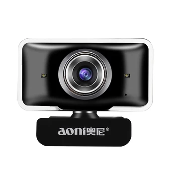 

Rotatable USB 2.0 HD 720P Webcam with Microphone USB Driver-free Web Camera for Laptop Computer PC Camera Online Class