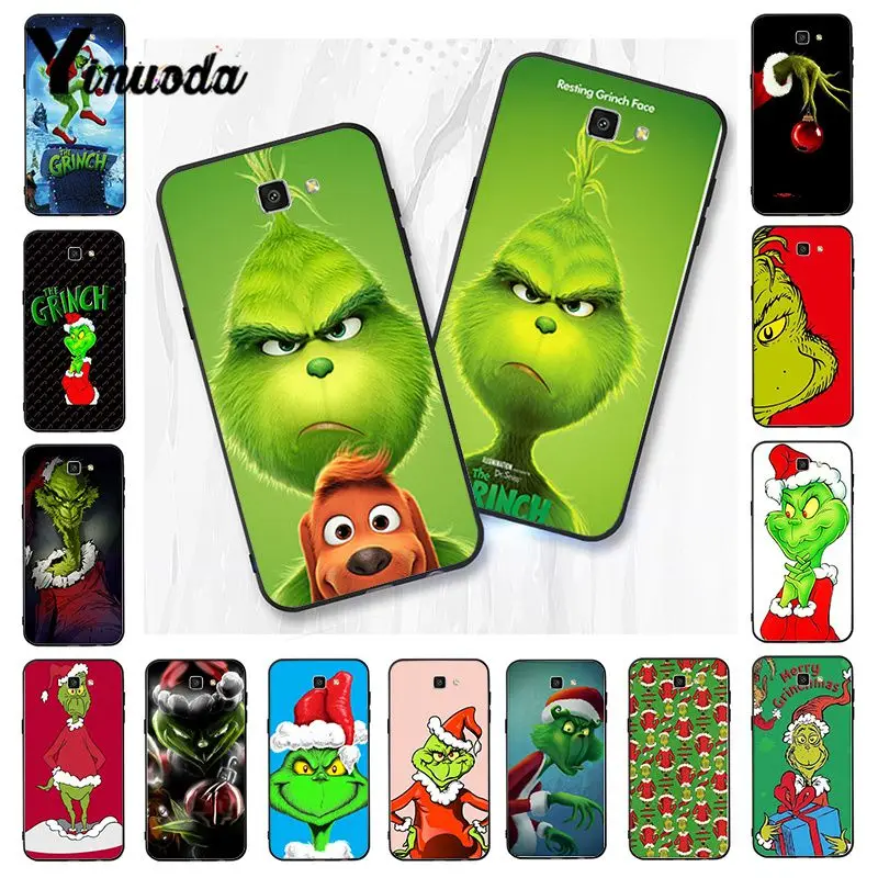 Yinuoda зеленого Монстра Гринч чехол для телефона для samsung Galaxy J7 J6 J8 J4 J4Plus J7 DUO J7NEO J2 J5 Prime