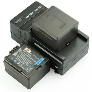 

4pcs 1600mAh 7.4V VW-VBG130 VBG130-M Camera Battery Charger for Panasonic SD20 HS20 HS200 HS300 TM300 TM20 HS250 HS100 TM20 TM10