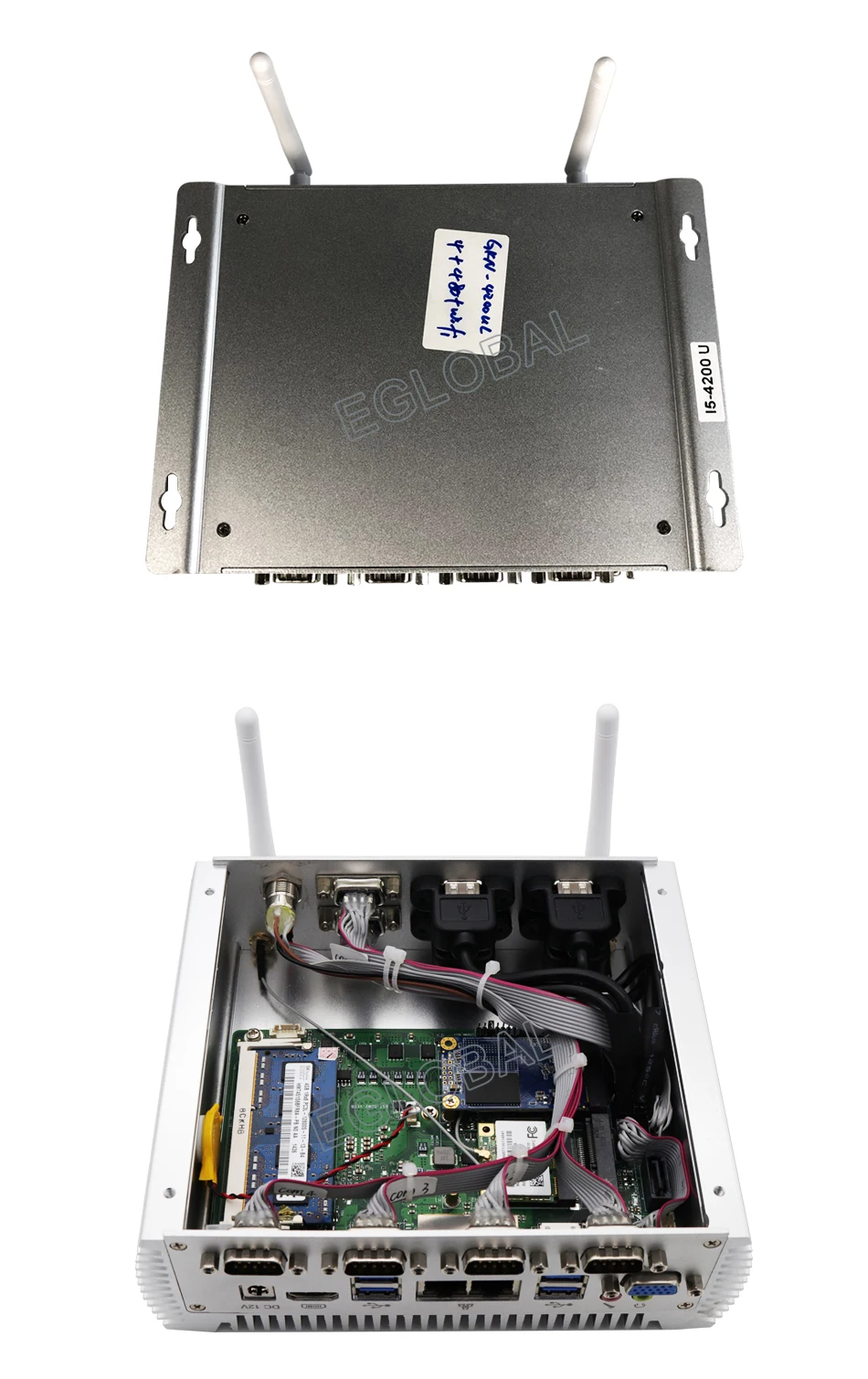 Mini PC Fanless Micro Computer Eglobal