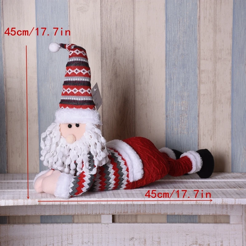 Natal куклы мышки, рождественские украшения для дома, статуэтка Navidad, новогодний Рождественский подарок для ребенка, Счастливого Рождества - Цвет: SDZS24801