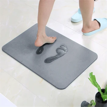 

Bathroom Carpet Diatom Earth Pad Bath Non Slip Water Absorption Quick-Drying Mat #2O23