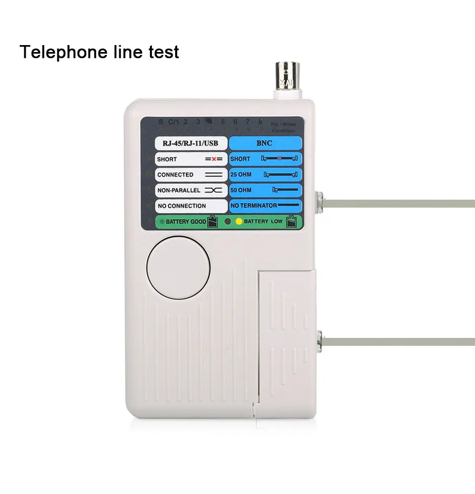 OMAY New Remote RJ11 RJ45 USB BNC LAN Network Cable Tester For UTP STP LAN Cables Tracker Detector Top Quality Tool