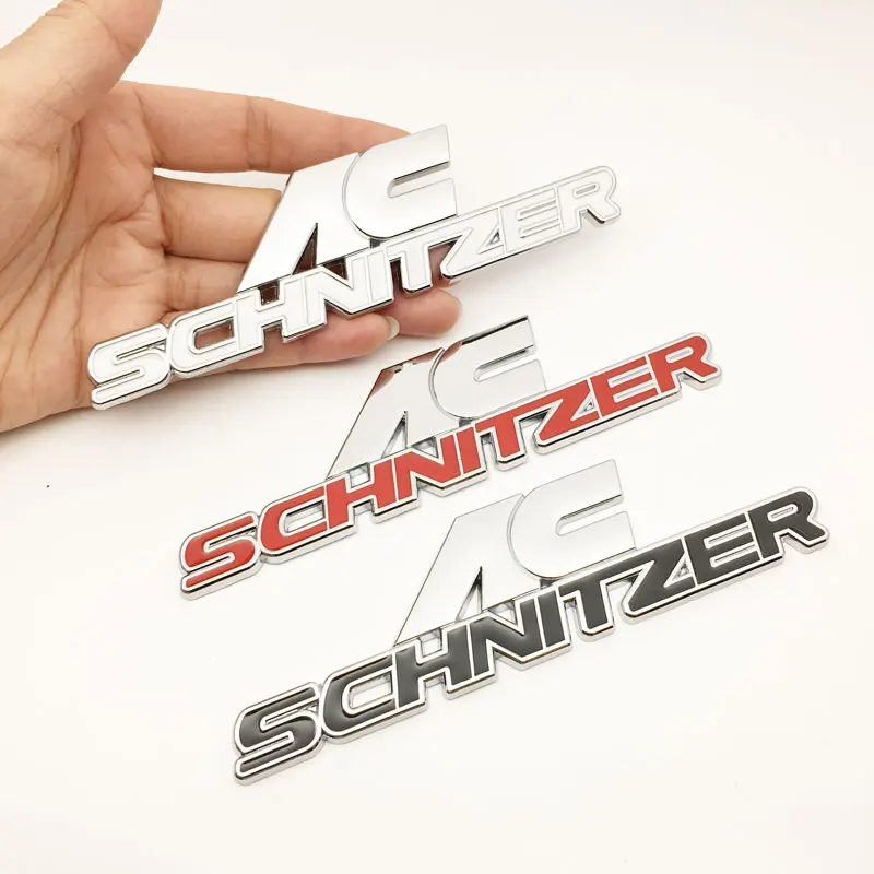 Автомобильный 3D металлический стикер для BMW AC Schnitzer M 3 5 6 Z E E46 E39 E36 X3 X5 X6 эмблема