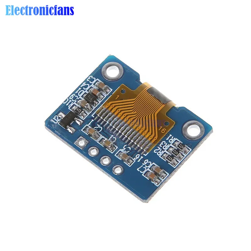 Diymore 0,42 дюймовый OLED дисплей ЖК-модуль 72*40 OLED модуль IIC/SPI интерфейс Белый ЖК-дисплей модуль 16 Pin SSD1306