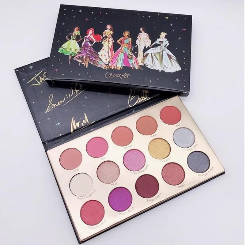 Бренд Make up 15 цветов Палитра теней Блестящий Матовый мерцающий сладкий TALK палитра теней для век