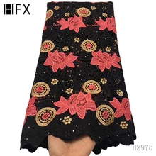 Нигерийская кружевная ткань хлопок вуаль ткань швейцарская вуаль кружево Высокое качество Африканский хлопок для нигерийской свадьбы x78