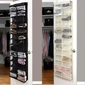 

Shoe Rack Storage Organizer Holder Folding Hanging Door Closet 26 Pocket