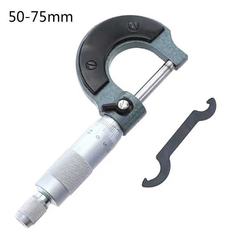 Micrometer 25-50/50-75/75-100mm Metric Carbide Gauge Standards Caliper