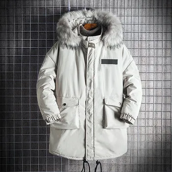 

JAYCOSIN Men's Jackets Autumn Winter New Fashion Men's Winter Casual Pure Color Hooded Warm Cotton Clothing Coat Dropshipping 10