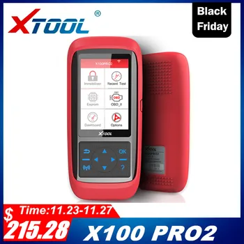 

XTOOL X100 Pro2 Auto Key Programmer with EEPROM Adapter X100 Pro Online Update