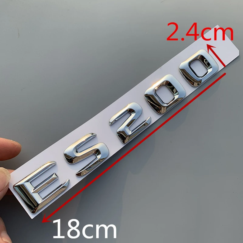 Буквы цифры эмблема АБС для Lexus Автомобильный багажник разгрузочная емкость логотип наклейка ES200 ES260 ES300 ES350 GS300 GS400 IS300 IS350