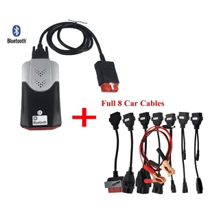 Новинка, vci для delphis vd ds150e cdp 16R0 с ключом, bluetooth, для autocome cdp, авто, грузовик, диагностический инструмент, obd2 сканер - Цвет: with Bluetooth
