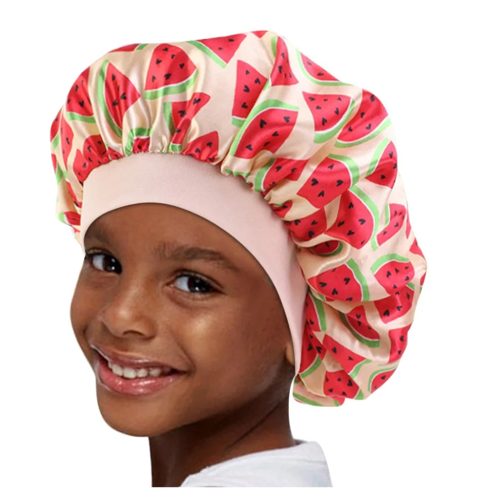 Print Women Polyester Silk Satin Bandage Adjustable Scrub Cap Sweatband Bouffant Hat Men Female Nurse One Size #4I28 (9)