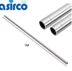 

Easirco one meter pc 3/8" Stainless steel pipe with groove special design for quick connecting connector