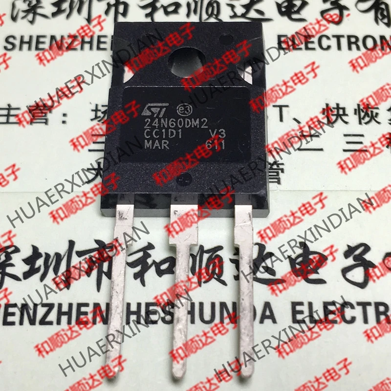 5 шт., новые оригинальные кнопки 24N60DM2 STW24N60DM2-247 6500V 18A