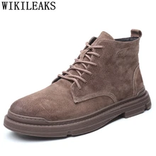 Ботильоны мужские зимние Ботинки Зимняя обувь мужские ботинки-дезерты официальная обувь мужская обувь erkek bot ayakkabi zapatos para hombre sepatu pria