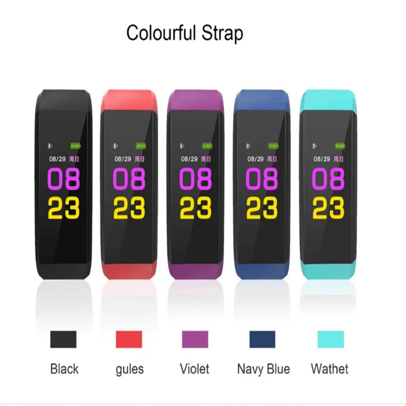 115plus Shenzhen Smart Bracelet Heart Rate Sleep Monitoring Waterproof Smart Bracelet Wearable devices