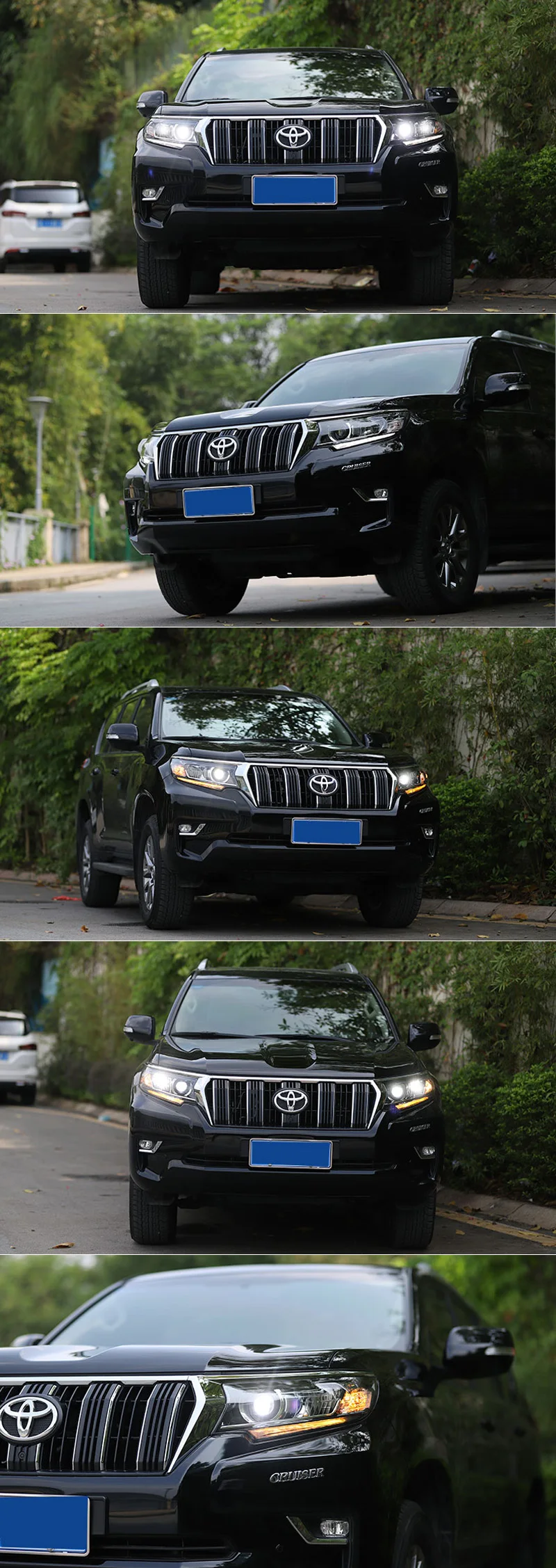 SNCN автомобильный Стайлинг светодиодный головной светильник для Toyota Prado FJ150 LC150 светодиодный DRL динамический сигнал поворота светильник фара в сборе