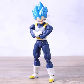 

Japan Anime SHF Dragon Ball Super Broly Vegeta Buu Trunks Action Figure DBZ Goku Broly Figurines PVC Model Toys