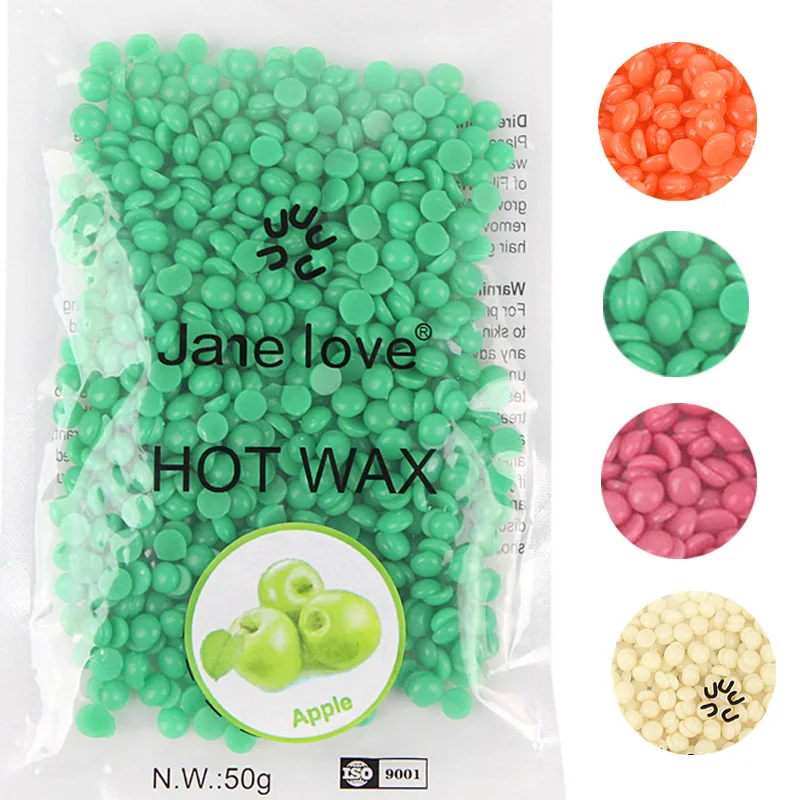 11 flavor 50 г/упак. восковые бобы для депиляции удаление волос Твердые унисекс брикет