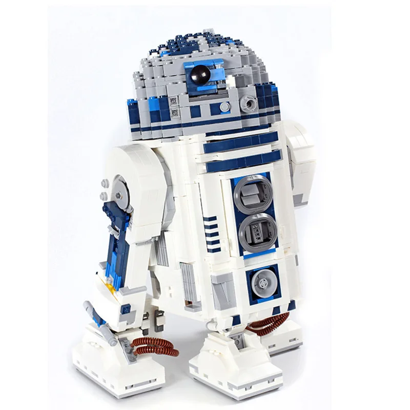 05043 Звездные войны космос из печати R2-D2 набор роботов модель строительные блоки 2127 шт Кирпичи Игрушки совместимы с Bela 10225