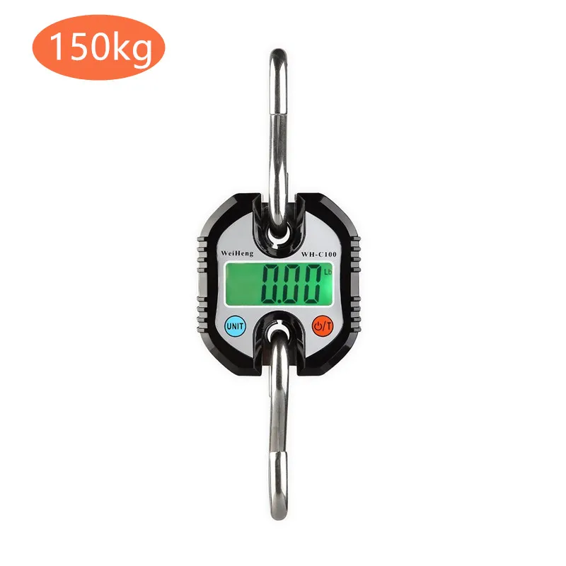 500KG/1100 LBS Digital Crane Scale 110V/220V Heavy Industrial Hanging Scale  Electronic Portable Hook Weighing Bal…