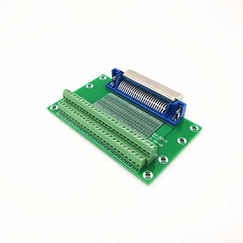 57 серия 50-Pin 0,08" Мужской коннектор Breakout Board