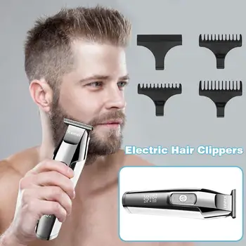 

Multifunctional Electric Hair Clippers Professional Rechargeable LCD Hair Trimmer Shaver for Men Children
