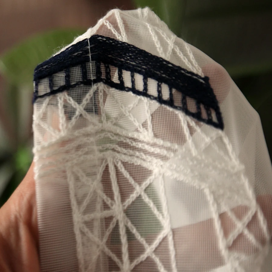 Детские занавески для спальни в американском и средиземноморском стиле