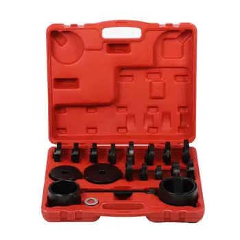 

Overseas 23Pcs Front Wheel Drive Bearing Press Tools Removal Adapter Puller Pull Set Metal Bearing Removal Tools