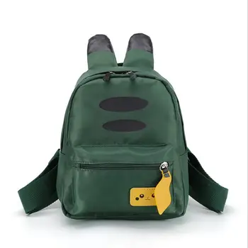 

2019 Children Character Backpack kindergarten Rucksack School Bag Personalised Cartoon Pattern Zipper Kid Book Bag 4 Colors New