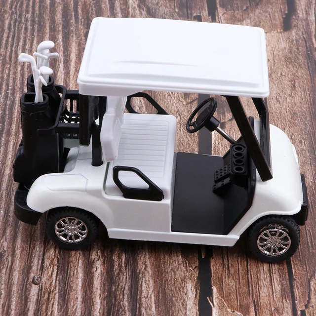  LNQ LUNIQI Golf Cart Model Diecast, Pull Back Action Golf Cart,  Mini 1:20 Scale Golfcart Vehicle for Kids Party Favor Home Office  Decor（White） : Toys & Games