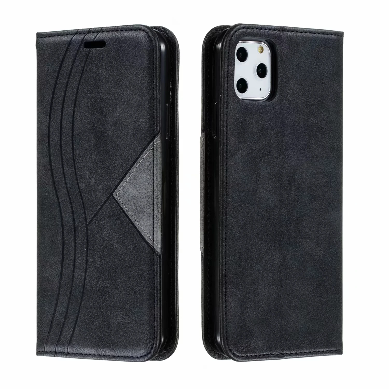 Магнитный флип-чехол Funda для iPhone 11 Pro Max XS MAX XR 8 Plus 7 Plus 6S Plus из искусственной кожи, кошелек, чехол-книжка