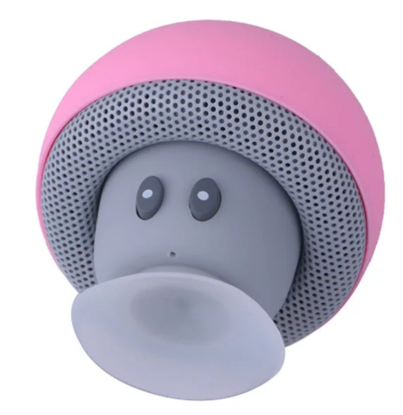 

Cartoon Mushroom Wireless Bluetooth speaker waterproof sucker mini bluetooth speaker audio outdoor portable phone socket