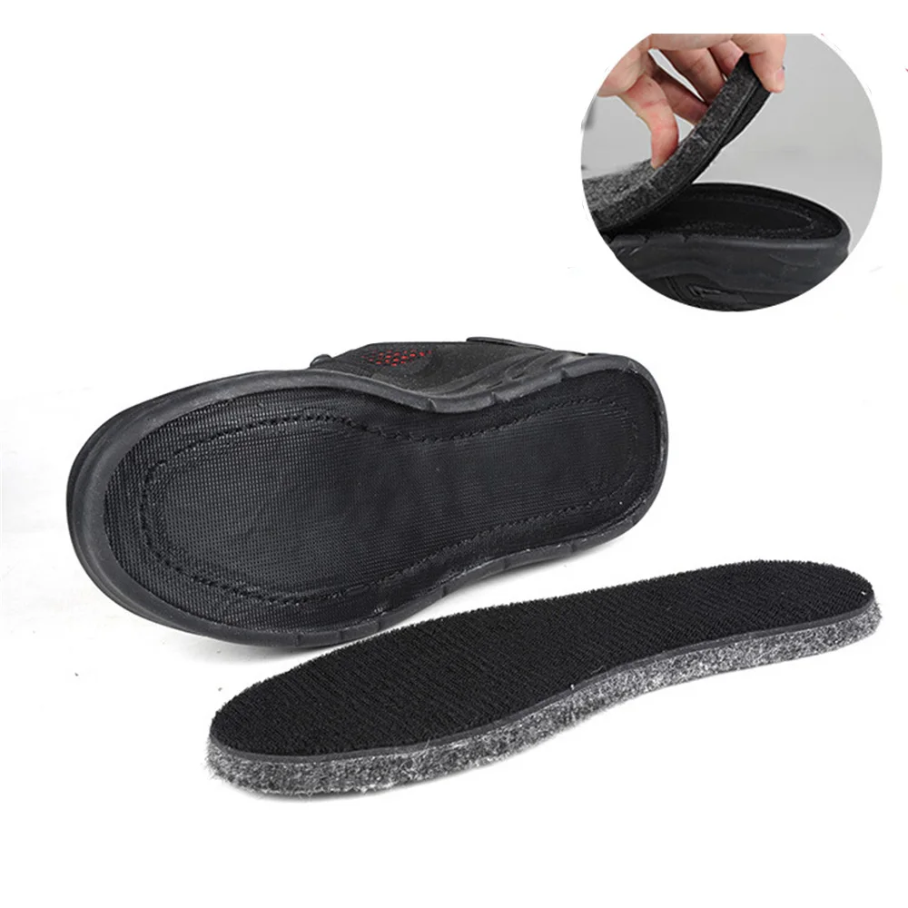 JEERKOOL Rock Felt Sole With Nails Removable Sole Felt Spike Bottom Quality for Rocking Shoes Fishing Waders Size 39-45